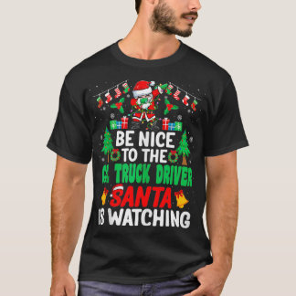 Camiseta Seja gentil com o Natal dos Papais noeis de Motori