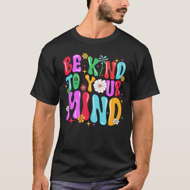 Camiseta seja gentil com sua mente (Frente)