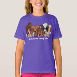 Camiseta Seja gentil com todo tipo