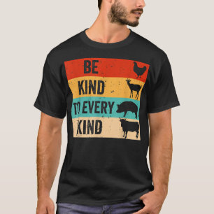 Camiseta Seja gentil Com Todos Os Gênios Engraçados E Veget