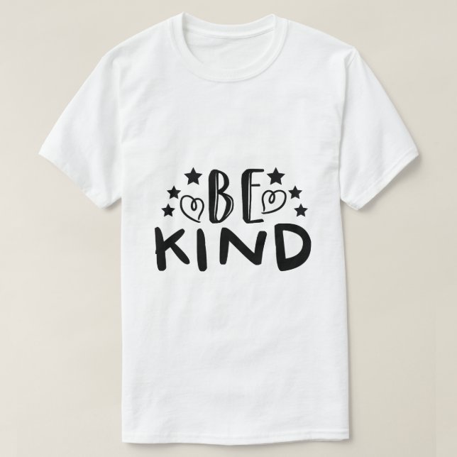 Camiseta Seja Gentil com Todos os Tipos (Frente do Design)