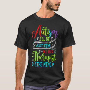 Camiseta Seja Gentil Consciência do Autismo Arco-íris Tendê