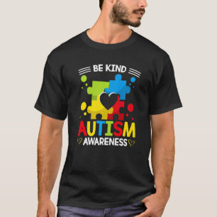 CAMISETA SEJA GENTIL CONSCIENTIZAÇÃO DA AUTISMO ACEITAÇÃO E
