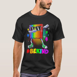 Camiseta Seja Gentil Dabbing Pop É Peça de Puzzle Consciênc