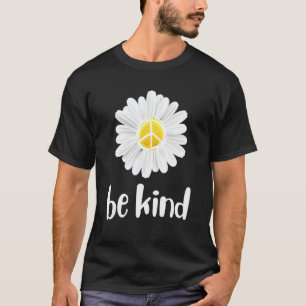 Camiseta Seja Gentil Daisy Sinal de Paz Professor Gentileza