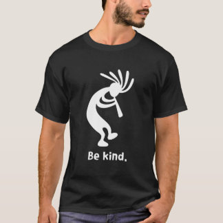 Camiseta Seja Gentil Dançando Kokopelli