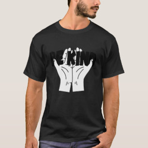 Camiseta Seja gentil, dia de união, crianças laranja, sinal