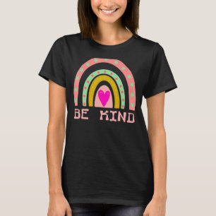 Camiseta Seja gentil Escolher gentileza Ser Bonito Mundo Am