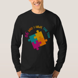 Camiseta Seja gentil Eu Tenho A Consciência Do Autismo Do T