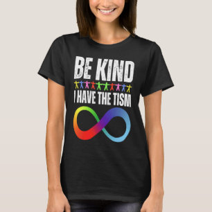 Camiseta Seja Gentil Eu Tenho Tism Autismo Transtorno do Es