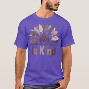 Camiseta Seja gentil, girassol, africano, melancia negra, H