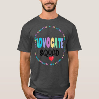 Camiseta Seja gentil Incluir Autism Advocate Squad SPEd Pro