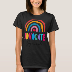 Camiseta Seja gentil Incluir Autismo Advocate Esquadrão Pro