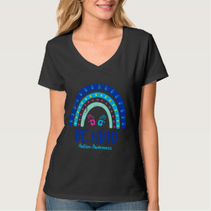 Camiseta Seja gentil no mês de consciência do autismo