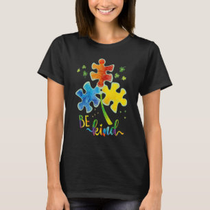 Camiseta Seja gentil Quebra-cabeça Piece Autismo Autismo Au