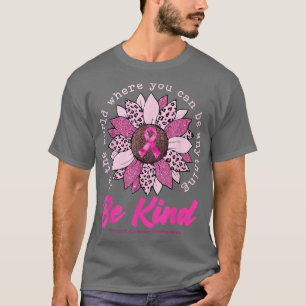 Camiseta Seja gentil, Rato de Sensibilização do Cancer de g