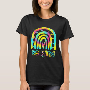Camiseta Seja gentil Tie Dye Rainbow gentileza Autismo Cons