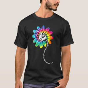 Camiseta Seja gentil, Tie Tie Dye Flower Power Gift Anti Bu