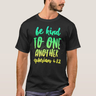 Camiseta Seja gentil uns com os outros Ephesianos 432 Inspi