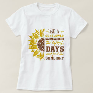 Camiseta Seja girassol