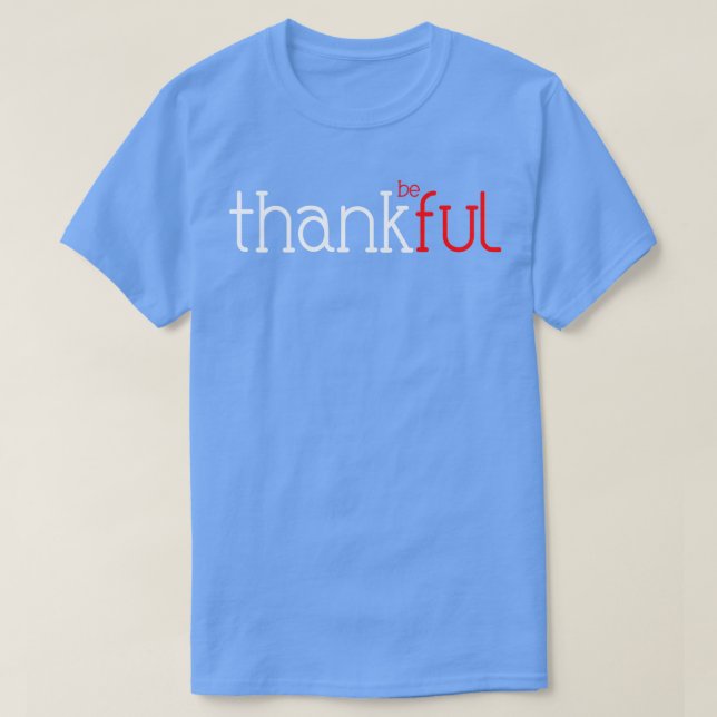 Camiseta Seja grato 1 (Frente do Design)