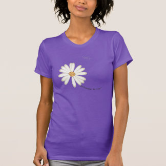 Camiseta Seja grato, seja t-shirt feliz da margarida