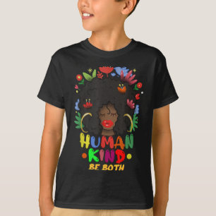Camiseta Seja Humano - Seja gentil - Seja ambos - Citação I