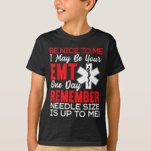 Camiseta Seja Legal com o Paramédico de Ambulância Engraçad