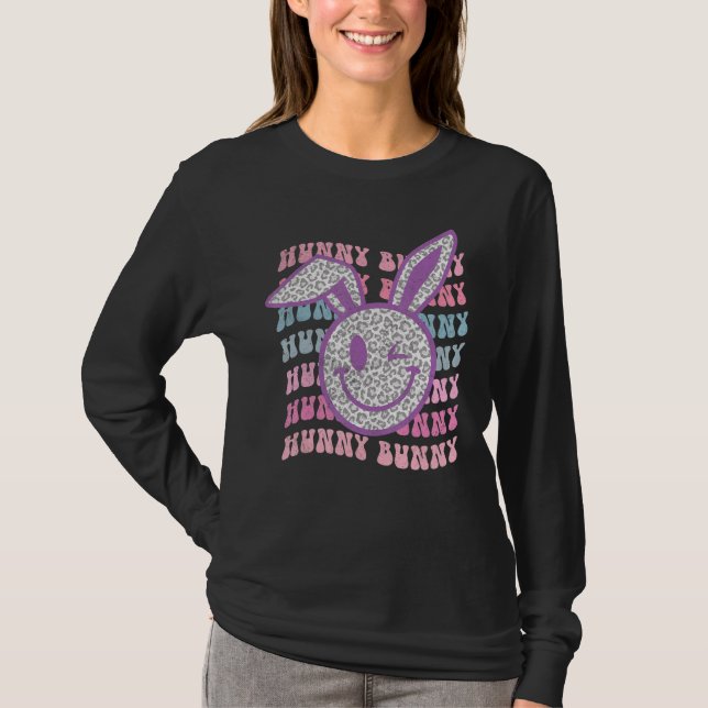 Camiseta Seja Legal Hunny Bunny Páscoa Day Engraçado Bunny (Frente)