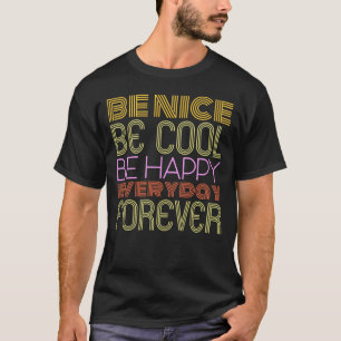 Camiseta Seja Legal, Legal, Seja Sarcástico - T-Shirt Engra
