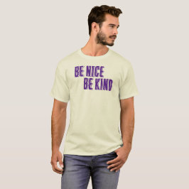 Camiseta Seja legal, seja gentil em T-Shirt
