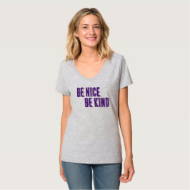 Camiseta Seja legal, seja gentil em T-Shirt