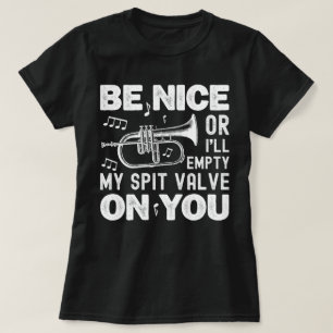 Camiseta Seja legal, vou esvaziar minha vala de cuspe, Flug