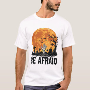Camiseta Seja Medo Projeto Vetorial de Cemitério de Hallowe