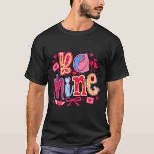 Camiseta Seja Meu Amor De São Valentim Corações Fofo Presen