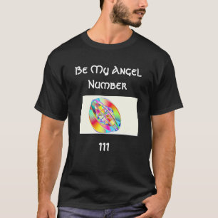 Camiseta Seja Meu Anjo Número 111