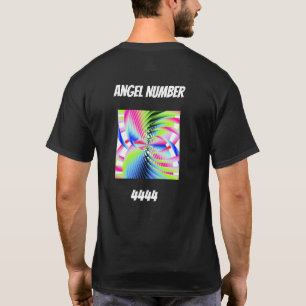 Camiseta Seja Meu Anjo Número 4444