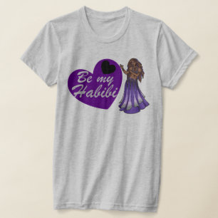 Camiseta Seja Meu Dançarino Habibi Belly