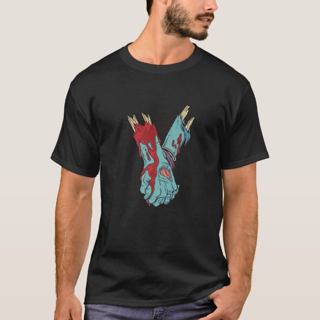 Camiseta Seja Meu Horror Querido Zombie (Frente)
