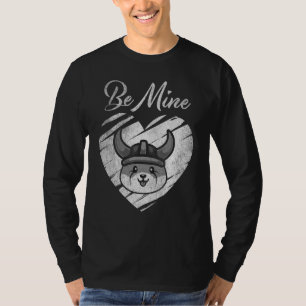 Camiseta Seja Minha Parede de Token Crypto Namorados Inu