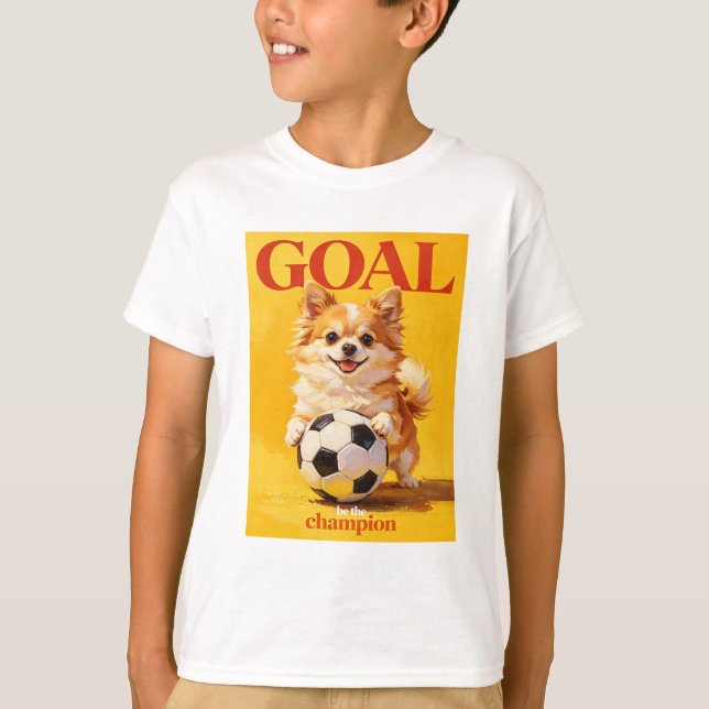 Camiseta Seja o Campeão de Futebol (Frente)