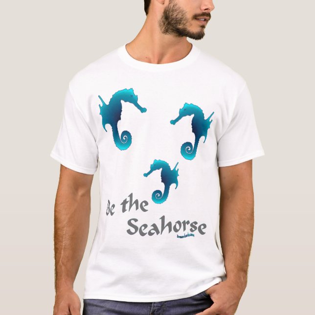 Camiseta Seja o cavalo marinho (Frente)