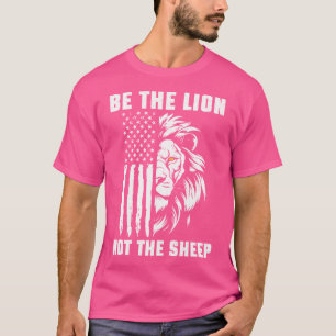 Camiseta Seja O Leão Não O Patriótico Motivacional Ovino L