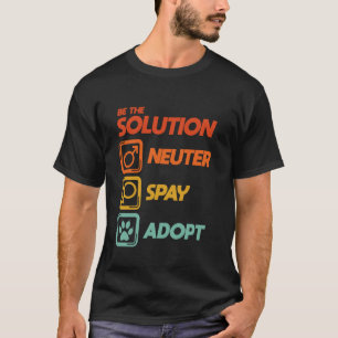 Camiseta Seja O Núcleo Da Solução A Adotar Amantes de os an
