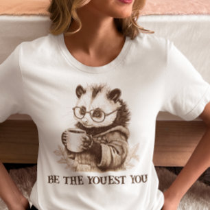 Camiseta Seja o Você Mesmo Possum 