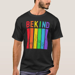 Camiseta Seja Orgulho Tipo Lgbtq Cores Arco-Íris Parada Grá
