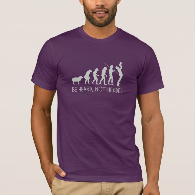 Camiseta Seja ouvido não reunido (Frente)