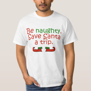 Camiseta Seja papai noel impertinente das economias um a