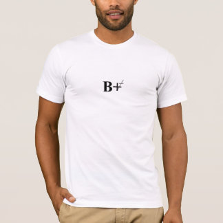 Camiseta Seja positivo com o t-shirt dos homens