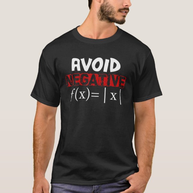 Camiseta Seja Positivo F (X) = X Matemática em Álgebra Engr (Frente)